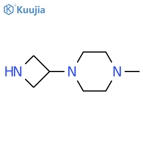 1-(azetidin-3-yl)-4-methyl-piperazine structure