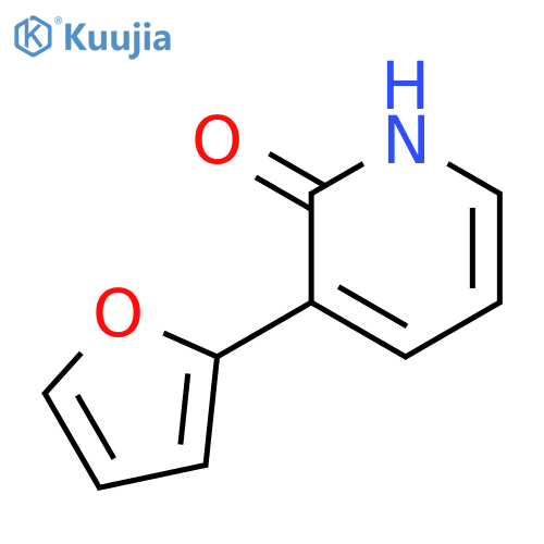 2(1H)-Pyridinone, 3-(2-furanyl)- structure