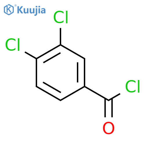 3,4-Dichlorobenzoyl chloride structure