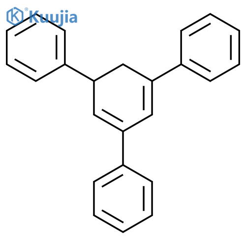 Benzene, 1,1',1''-(1,3-cyclohexadiene-1,3,5-triyl)tris- structure