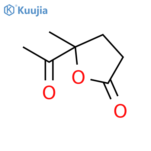 2(3H)-Furanone, 5-acetyldihydro-5-methyl- structure