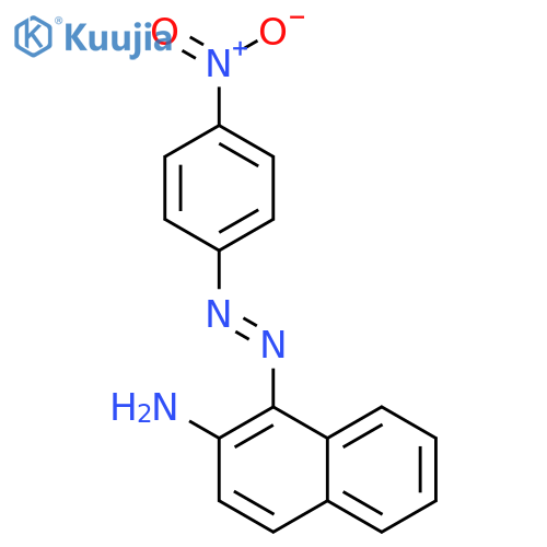 2-Naphthalenamine,1-[2-(4-nitrophenyl)diazenyl]- structure