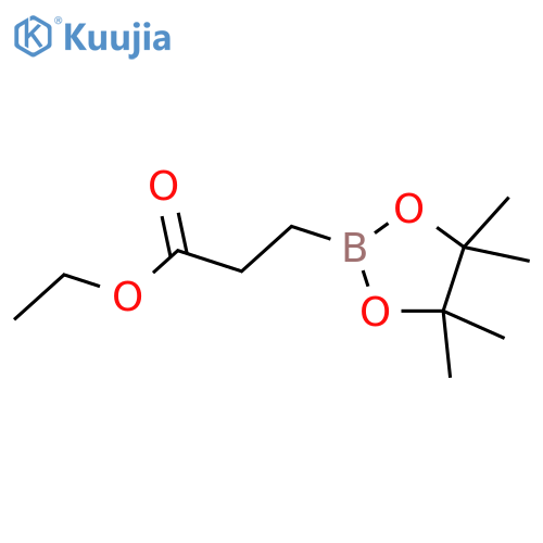 2-(Ethoxycarbonyl)ethylboronic acid, pinacol ester structure