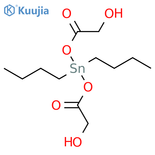 Stannane, dibutylbis[(hydroxyacetyl)oxy]- structure