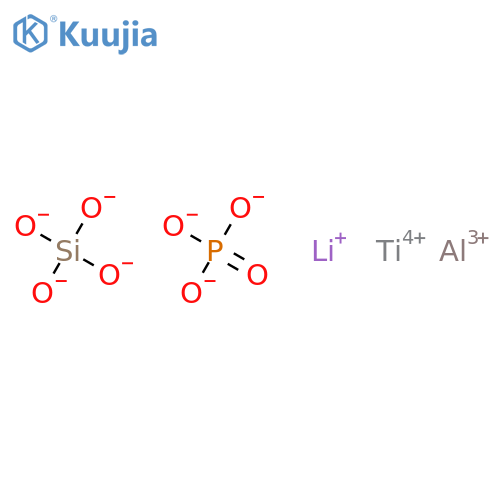 Aluminum lithium titanium phosphate silicate structure