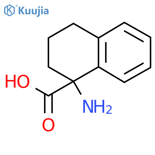 1-Naphthalenecarboxylicacid, 1-amino-1,2,3,4-tetrahydro- structure