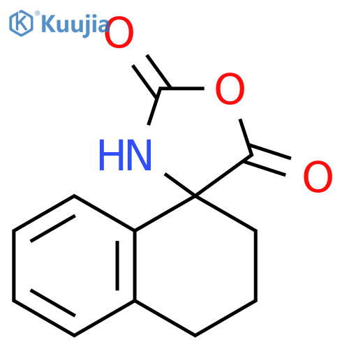 3,4-Dihydro-2H-spiro[naphthalene-1,4’-oxazolidine]-2’,5’-dione structure