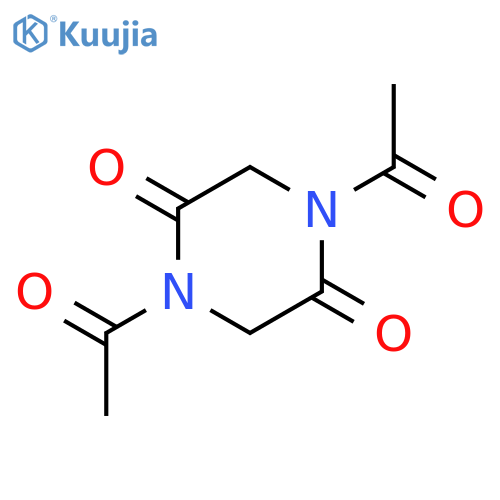 1,4-Diacetylpiperazine-2,5-dione structure