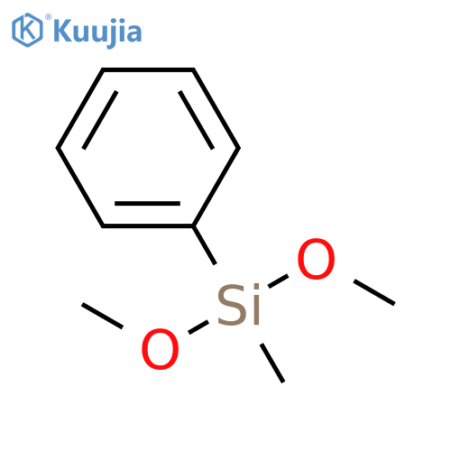 Dimethoxy(methyl)(phenyl)silane structure