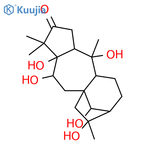Grayanotoxan-3-one,5,6,10,14,16-pentahydroxy-, (6b,14R)- (9CI) structure