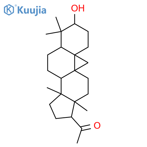 3-Hydroxy-22,23,24,25,26,27-hexanorcycloartan-20-one; 3β-form structure