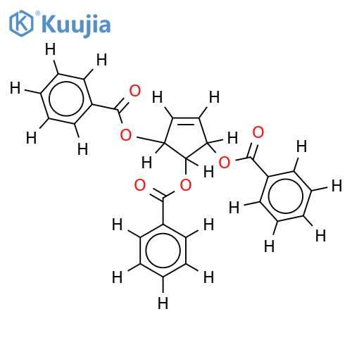 (1alpha,2alpha,3beta)-Tribenzoyl-4-Cyclopentene-1,2,3-triol structure