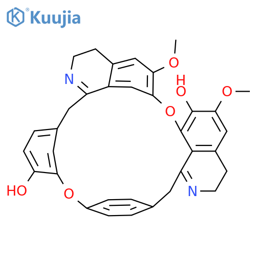 2H-1,24:12,15-Dietheno-6,10-metheno-16H-pyrido[2',3':17,18][1,10]dioxacycloeicosino[2,3,4-ij]isoquinoline-9,22-diol, 3,5,18,19-tetrahydro-21,26-dimethoxy- (9CI) structure