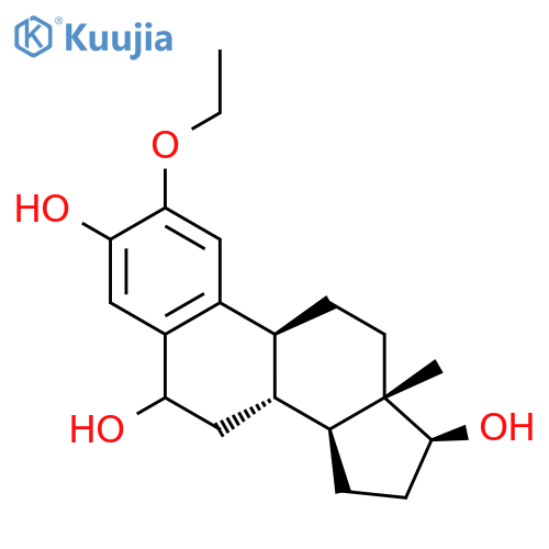 Estra-1,3,5(10)-triene-3,6,17-triol, 2-ethoxy-, (17b)- structure