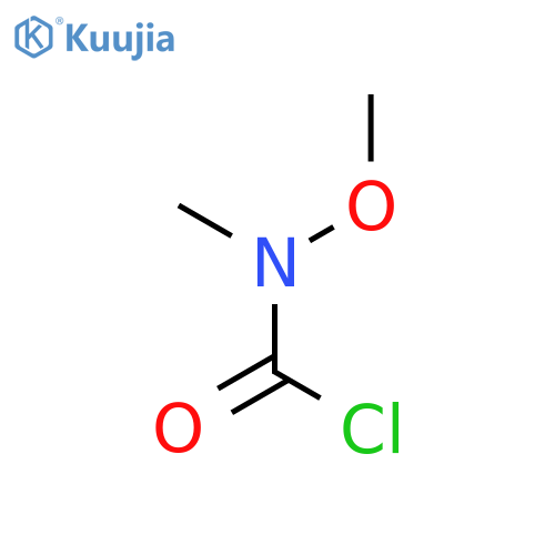N-Methoxy-N-methylcarbamoyl Chloride structure