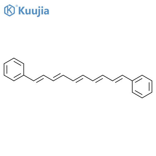 Benzene,1,1'-(1,3,5,7,9-decapentaene-1,10-diyl)bis- structure