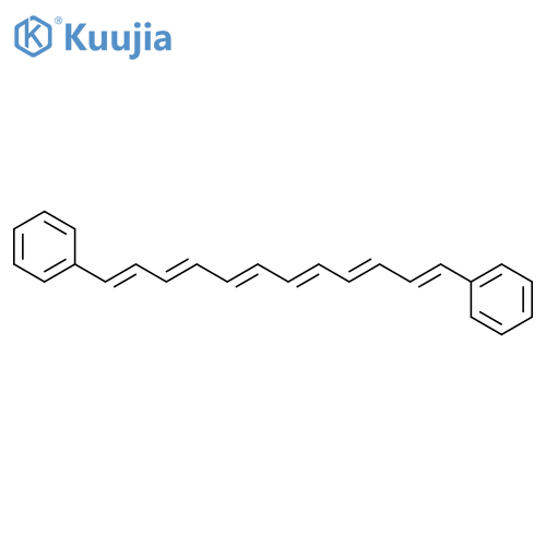 Benzene,1,1'-(1,3,5,7,9,11-dodecahexaene-1,12-diyl)bis- structure