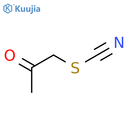 1-(cyanosulfanyl)propan-2-one structure