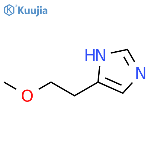 4-(2-methoxyethyl)-1H-imidazole structure