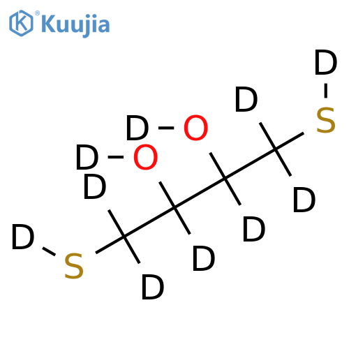 2,3-Butane-1,1,2,3,4,4-d6-diol-d2,1,4-di(mercapto-d)- (9CI) structure