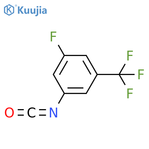 3-Fluoro-5-trifluoromethylphenyl isocyanate structure