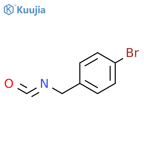 1-bromo-4-(isocyanatomethyl)benzene structure