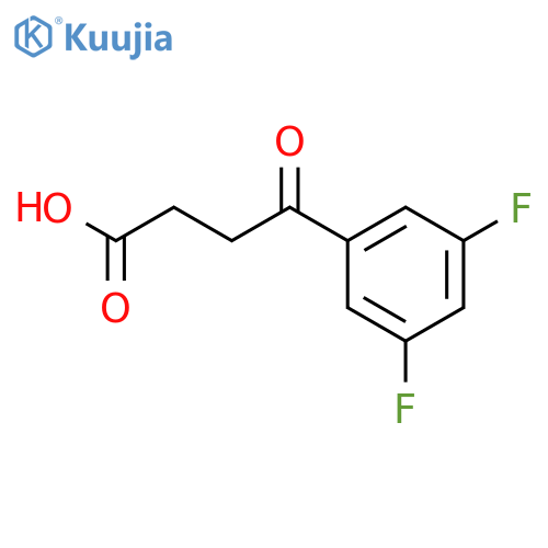4-(3,5-Difluorophenyl)-4-oxobutyric Acid structure