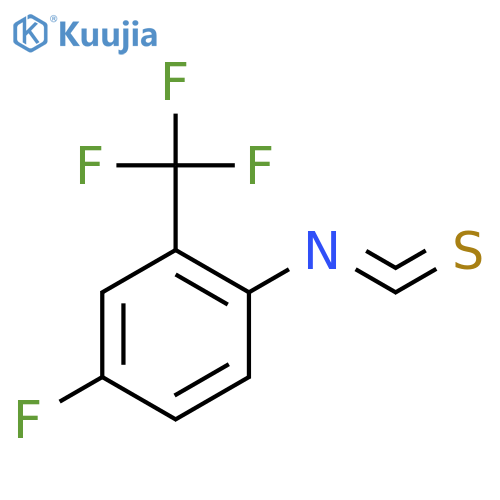 Benzene,4-fluoro-1-isothiocyanato-2-(trifluoromethyl)- structure