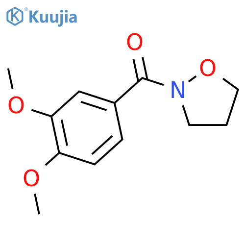 Methanone,(3,4-dimethoxyphenyl)-2-isoxazolidinyl- structure
