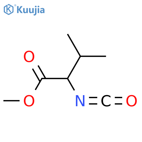 methyl N-(oxomethylene)valinate structure