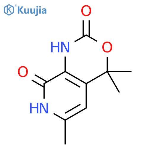2H-Pyrido[3,4-d][1,3]oxazine-2,8(4H)-dione,1,7-dihydro-4,4,6-trimethyl- structure