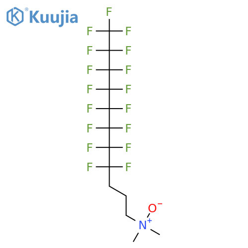 1-Undecanamine,4,4,5,5,6,6,7,7,8,8,9,9,10,10,11,11,11-heptadecafluoro-N,N-dimethyl-, N-oxide structure
