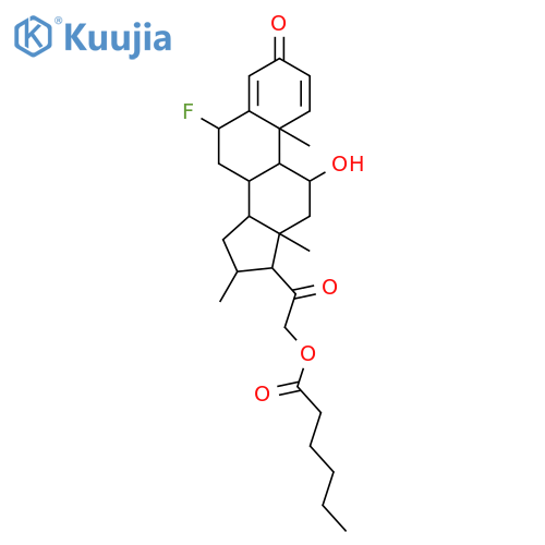Fluocortolone 21-Hexanoate structure