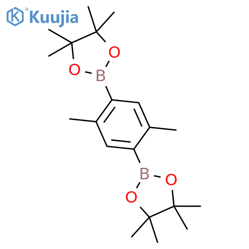 2,5-Dimethyl-1,4-phenylenediboronic acid, pinacol ester structure