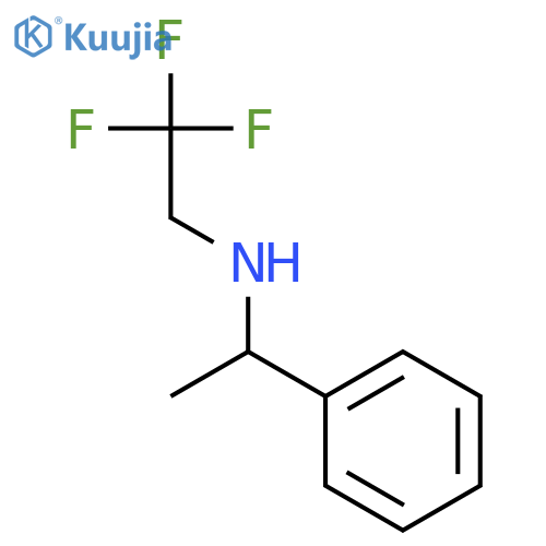 2,2,2-Trifluoro-N-(1-phenylethyl)ethanamine structure