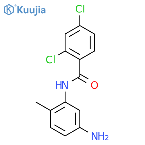 N-(5-Amino-2-methylphenyl)-2,4-dichlorobenzamide structure