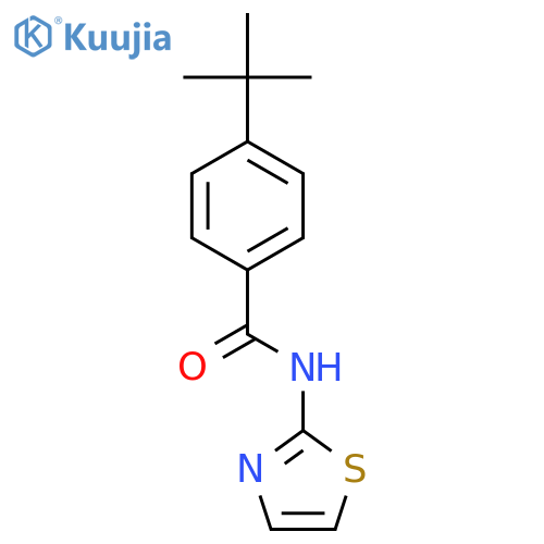 4-(tert-Butyl)-N-(thiazol-2-yl)benzamide structure
