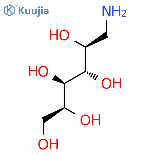 L-Altritol, 6-amino-6-deoxy- structure