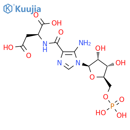 N-Succinyl-5-aminoimidazole-4-carboxamide Ribose 5’-Phosphate structure