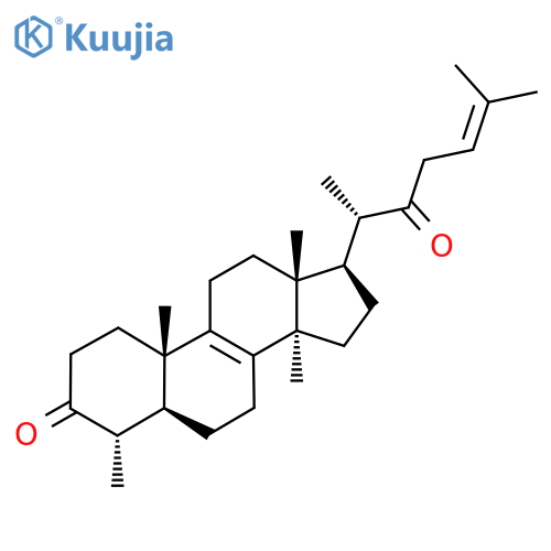 (20S)-4α,14-Dimethyl-5α-cholesta-8,24-diene-3,22-dione structure