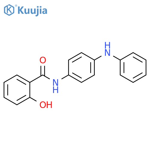 Benzamide, 2-hydroxy-N-[4-(phenylamino)phenyl]- structure