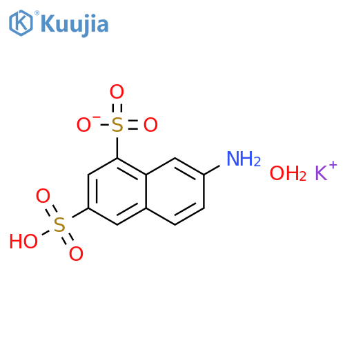 7-Amino-1,3-naphthalenedisulfonic Acid Monopotassium Salt Monohydrate structure