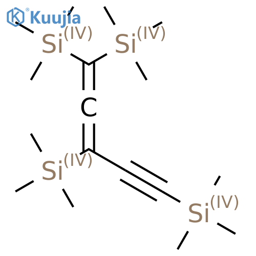 Silane, 1,2-pentadien-4-yne-1,1,3,5-tetrayltetrakis[trimethyl- structure
