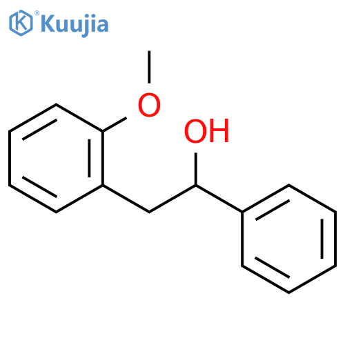 2-(2-Methoxyphenyl)-1-phenylethanol structure