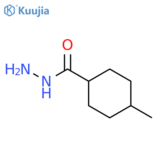 Cyclohexanecarboxylicacid, 4-methyl-, hydrazide structure