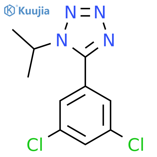 5-(3,5-Dichlorophenyl)-1-(propan-2-yl)-1H-1,2,3,4-tetrazole structure