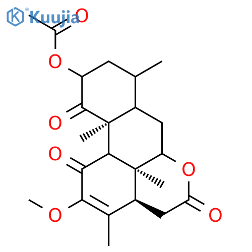 Picrasin B acetate structure