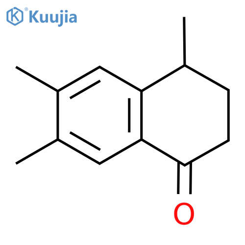 4,6,7-Trimethyl-3,4-dihydro-1(2H)-naphthalenone structure