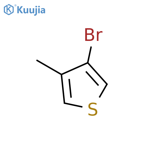 3-Bromo-4-methylthiophene structure