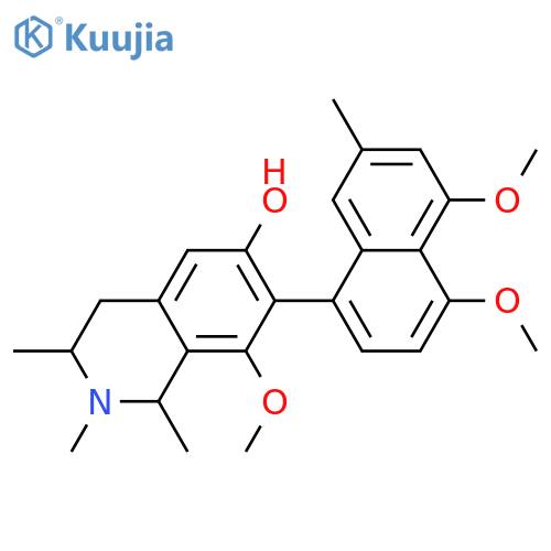 Ancistrobrevine A; 6-O-De-Me structure